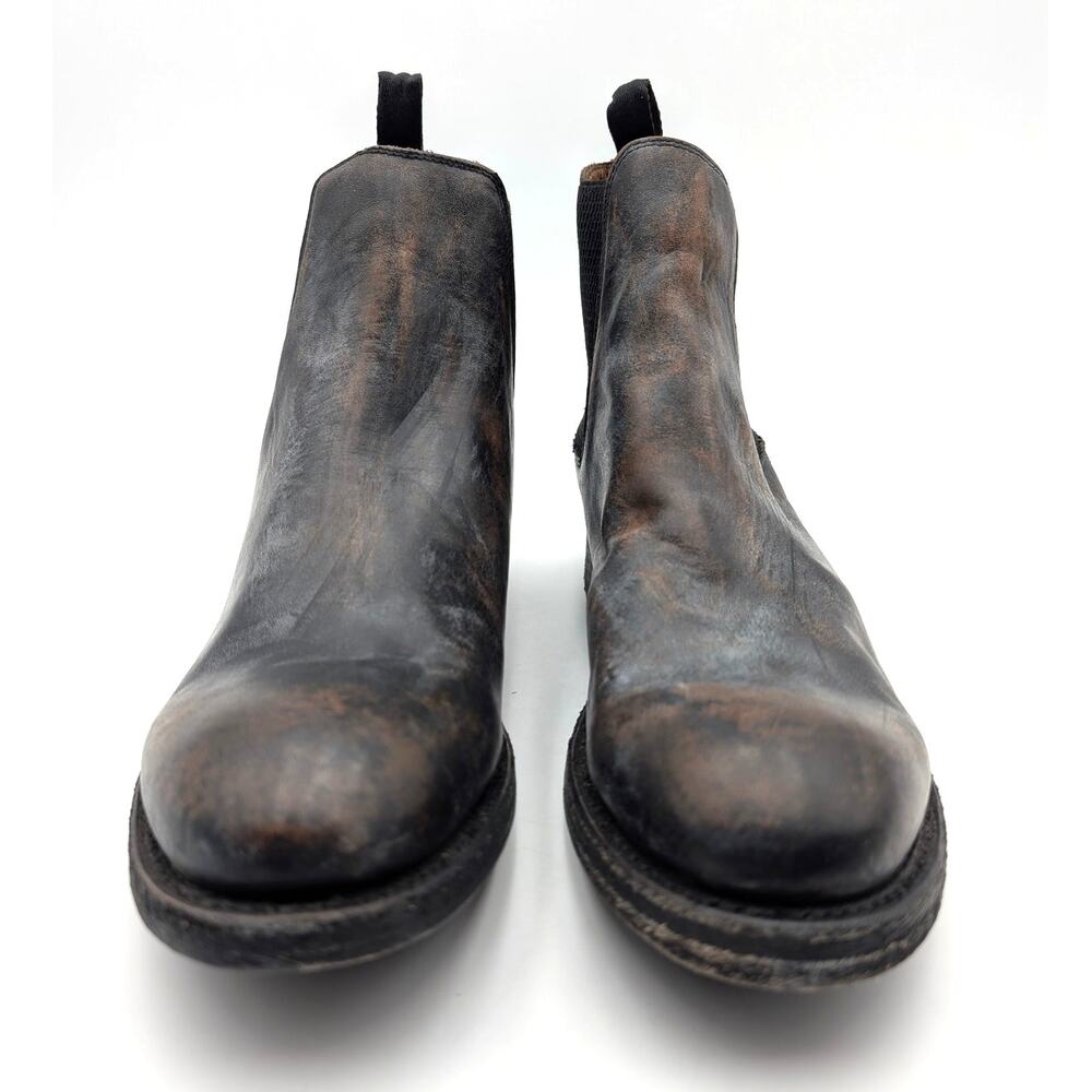 Frye Bowery Chelsea Ankle Boots Men's Stonewashed Leather Size US10D EU43 - Picture 2 of 11